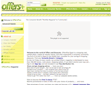 Tablet Screenshot of egypt.offers-plus.com